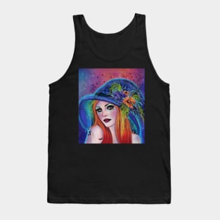 Isadore Halloween Witch By Renee Lavoie Tank Top